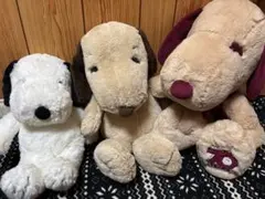 スヌーピー ぬいぐるみ 3体セット