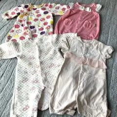 女の子＊ロンパース4点セット　キムラタン
