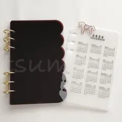 アクリルバインダー 貯金 リフィル バインダー貯金 韓国雑貨 家計簿 家計管理