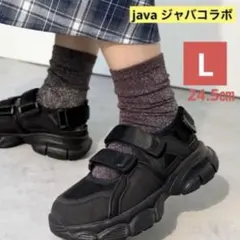 早い物勝ち‼️《JaVa 》大人カジュアル ベルクロバルキースニーカーサンダル Lのサムネイル