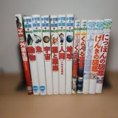 小学館の図鑑NEO プレNEO　学研の図鑑　12冊セット