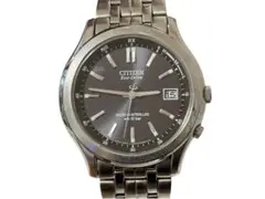 CITIZEN Eco-Drive 電波時計 メンズ 腕時計