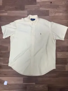 Ralph Lauren ラルフローレン　半袖シャツ XL イエロー