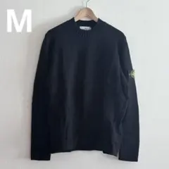 定価10万 STONE ISLAND ニットセーター 5100056 ブラックのサムネイル