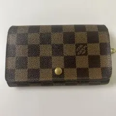 LOUIS VUITTON ダミエ ポルトモネ・ビエ トレゾール 二つ折り財布