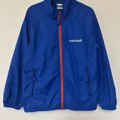 mont-bell モンベルキッズ薄手ジャケット 120 青