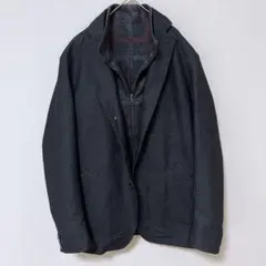 美品 インターメッツォ ライナー付き ジャケット L 黒 テーラード 秋冬