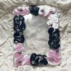 #89 ハンドメイド　硬質　トレカケース　ホイップデコ　推し活