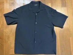 BEAMS HEART ポリエステル 楊柳 オープンカラー シャツ