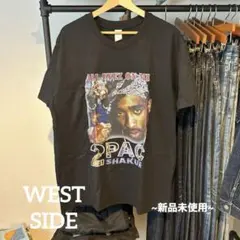 2PAC Tシャツ プリントt HIPHOP オーバーサイズ レジェンド