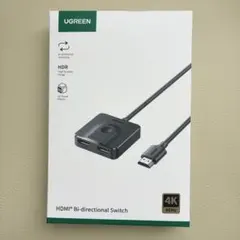 UGREEN HDMI 切り替え器 セレクター 2入力1出力 双方向 4Kのサムネイル