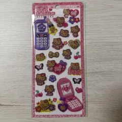 即発送【正規品】サンリオ　平成はっぴーフォン　シール　ハローキティ　日焼け