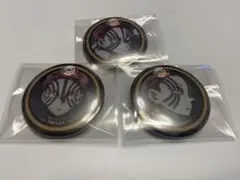 鬼滅の刃 無限列車編 缶バッジ 猗窩座 3点セット