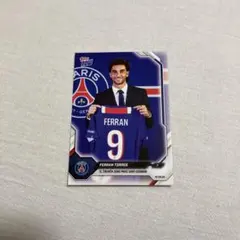 Topps Now Ferran Torres PSG トレーディングカード