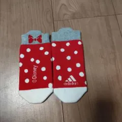 adidas Disney コラボ 水玉模様 キッズ 靴下 15cm