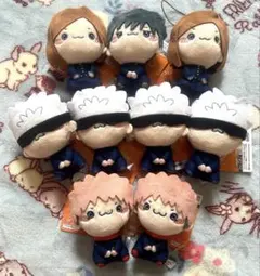 呪術廻戦 もちぴこマスコット 伏黒恵 虎杖悠仁 五条悟 釘崎野薔薇コンプリート④