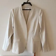 新品 ノーカラージャケット ウツクシルエット グローバルワーク