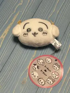 うさぎ（ちいかわ）　リボン付きマスコットがま口