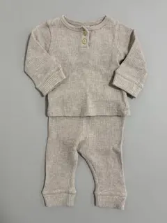 H&M セットアップ　4-6M 70cm オーガニックコットン　ベビー服