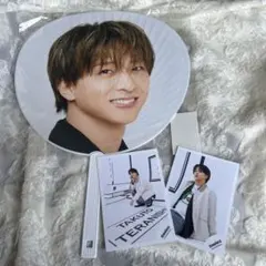 timelesz FAMグッズ　寺西拓人うちわ　写真
