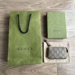 ⭐︎値下げ中⭐︎ GUCCI GGパターン キーケース　グッチ　キーリング　鍵