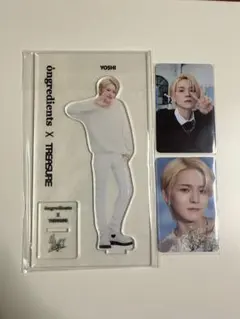 treasure ヨシ オングリ アクスタ トレカ セット