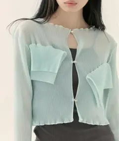 kotohayokozawa 別注 SHEER CARDIGAN（pink） - メルカリ