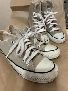CONVERSE ALL STAR ベージュ スニーカー2足　24.5