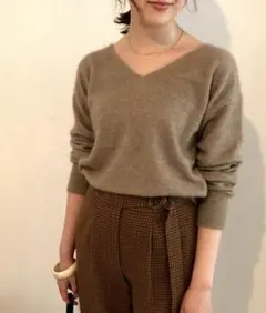 【DOUX ARCHIVES】ラクーンVネックプルオーバー