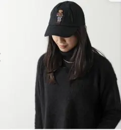 Polo Ralph Lauren ポロベア キャップ ブラック