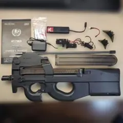 マルイ　P90 電動ガン 本体 スリング 多連マガジンセット マルイ P90 電動ガン 本体 スリング 多連マガジンセット - メルカリ