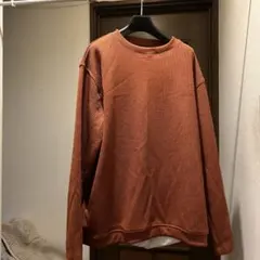 ワークマン　オレンジ色 ポリエステル　長袖