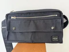PORTER デニム ショルダーバッグ