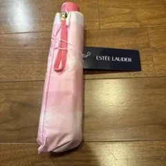 ESTEE LAUDER 折りたたみ傘 ピンク タイダイ柄のサムネイル