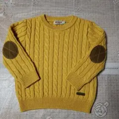 美品　ミキハウス　ニットセーター 　90cm