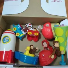 6点Curious George おさるのジョージ　ハッピーセット　マクドナルド