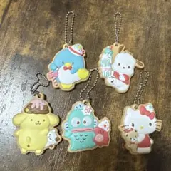 キーホルダー キティ ポムポムプリン タキシードサム ポチャッコ ハンギョドン