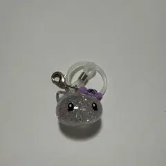 ユニバ　ハローキティめじるしチャーム　パープル