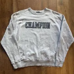 00s Champion c-boyグレースウェットトレーナーボックスシルエット