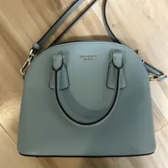 kate spade ライトブルー ショルダーバッグ