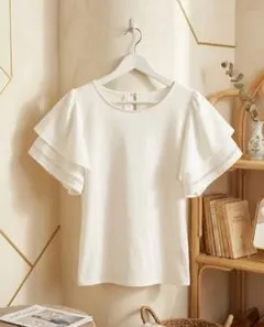 【今季商品】UV＆接触冷感 ロペピクニック フレアスリーブ カットソー