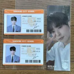 &TEAM First Howling WE HARUA トレカ クリアしおり