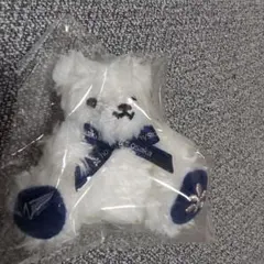 ホワイト ベア ぬいぐるみ ストラップ付きニッコーホテル