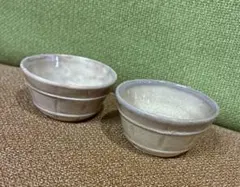 萩焼　盃　ぐい呑　2個　ヴィンテージ