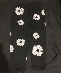 c*い様 Denim Tears スウェットパンツ ブラック Sサイズ 激安 確 