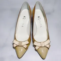 【早い者勝ち】【スピード発送】DIANA ダイアナ リボンパンプス 17456