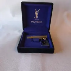 イヴ・サンローラン、ネクタイピン シルバー/ゴールド