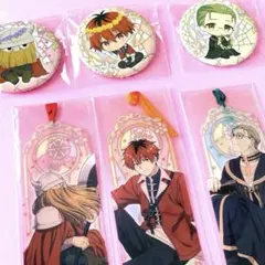 葬送のフリーレン WEBくじ クリアしおり&缶バッジ フリーレン　シュタルク