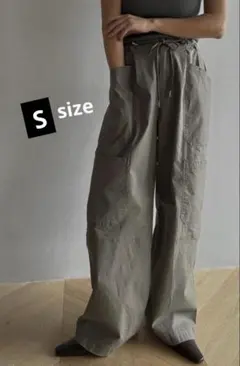 SeaRoomlynn ポケットワークwashボリュームパンツ M SeaRoomlynn ポケットワークwashボリュームパンツ M グレージュ - メルカリ