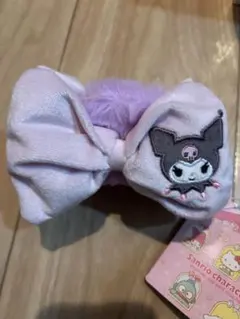 サンリオキャラクター.クロミちゃん.リボンヘアアクセサリー.ヘアクリップ